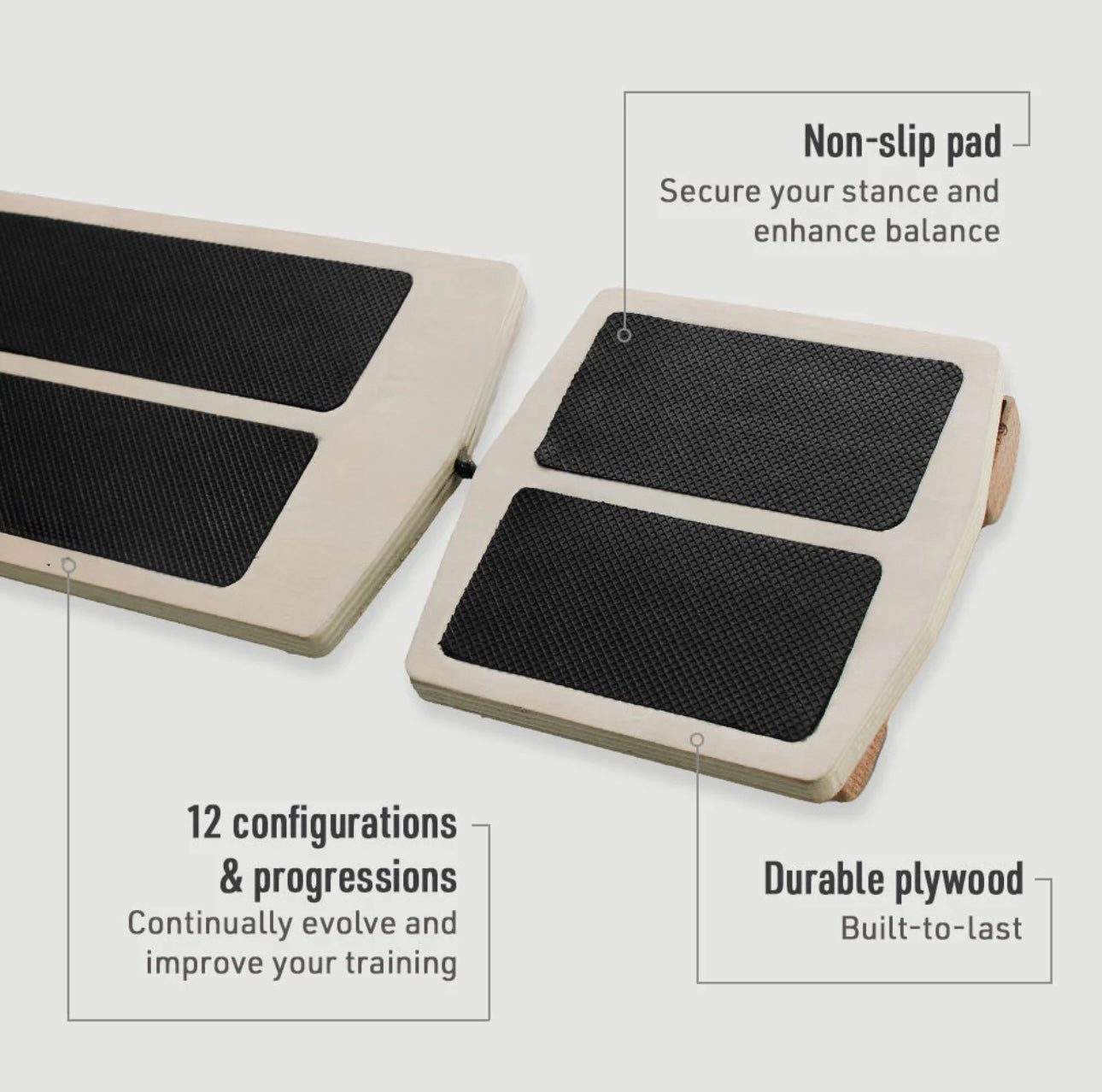 STABILIZ - Single Foot Balance Board FIXHUB™