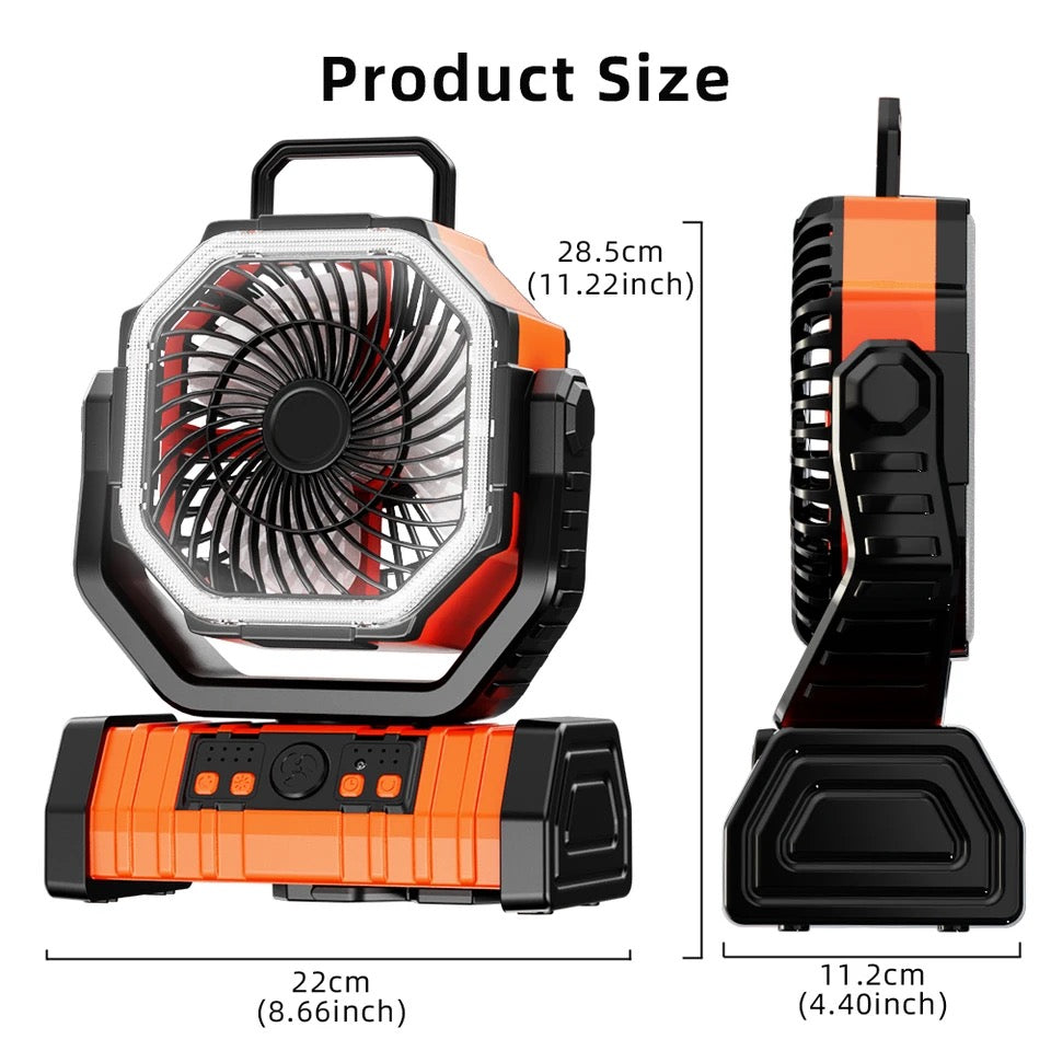 FIXHUB™ CAMPING FAN 3 in 1