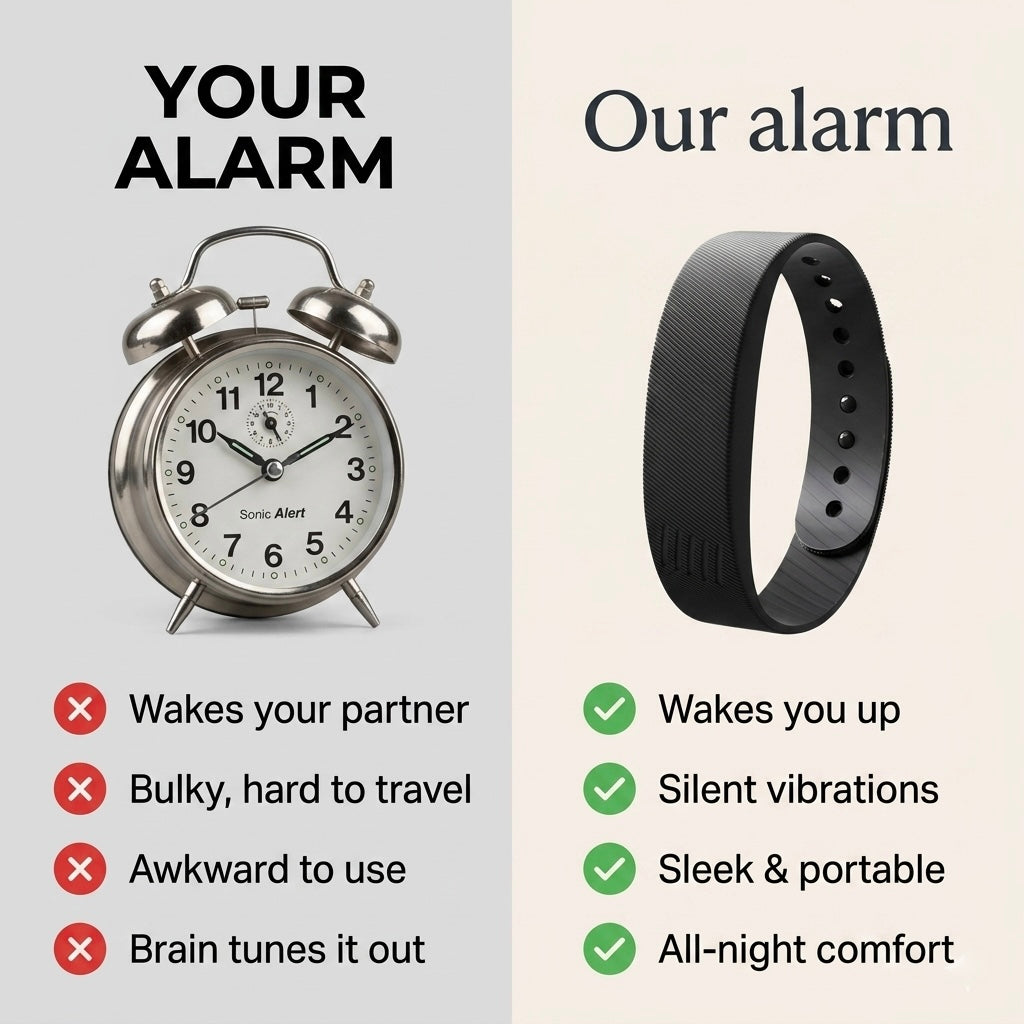 Wakeora Band™  – A Silent Alarm You Actually Can't Sleep Through