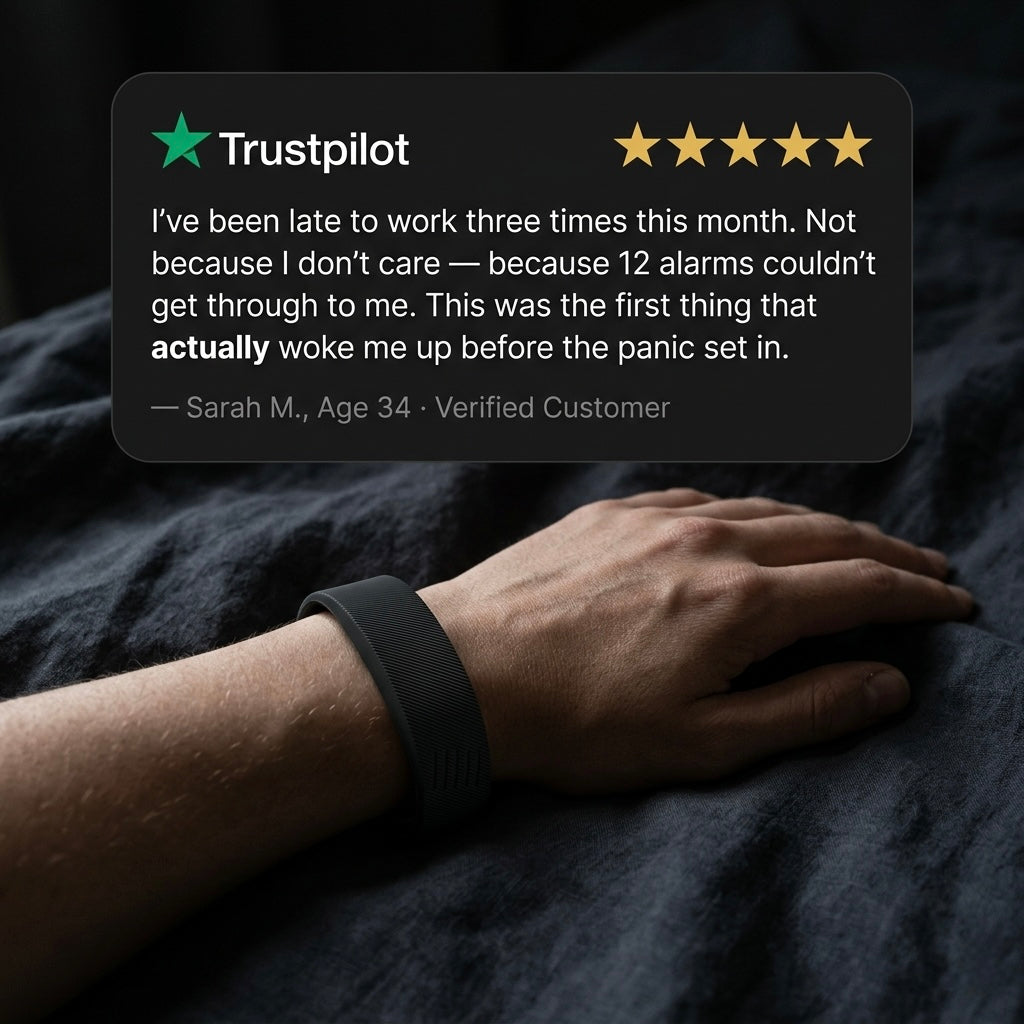 Wakeora Band™  – A Silent Alarm You Actually Can't Sleep Through