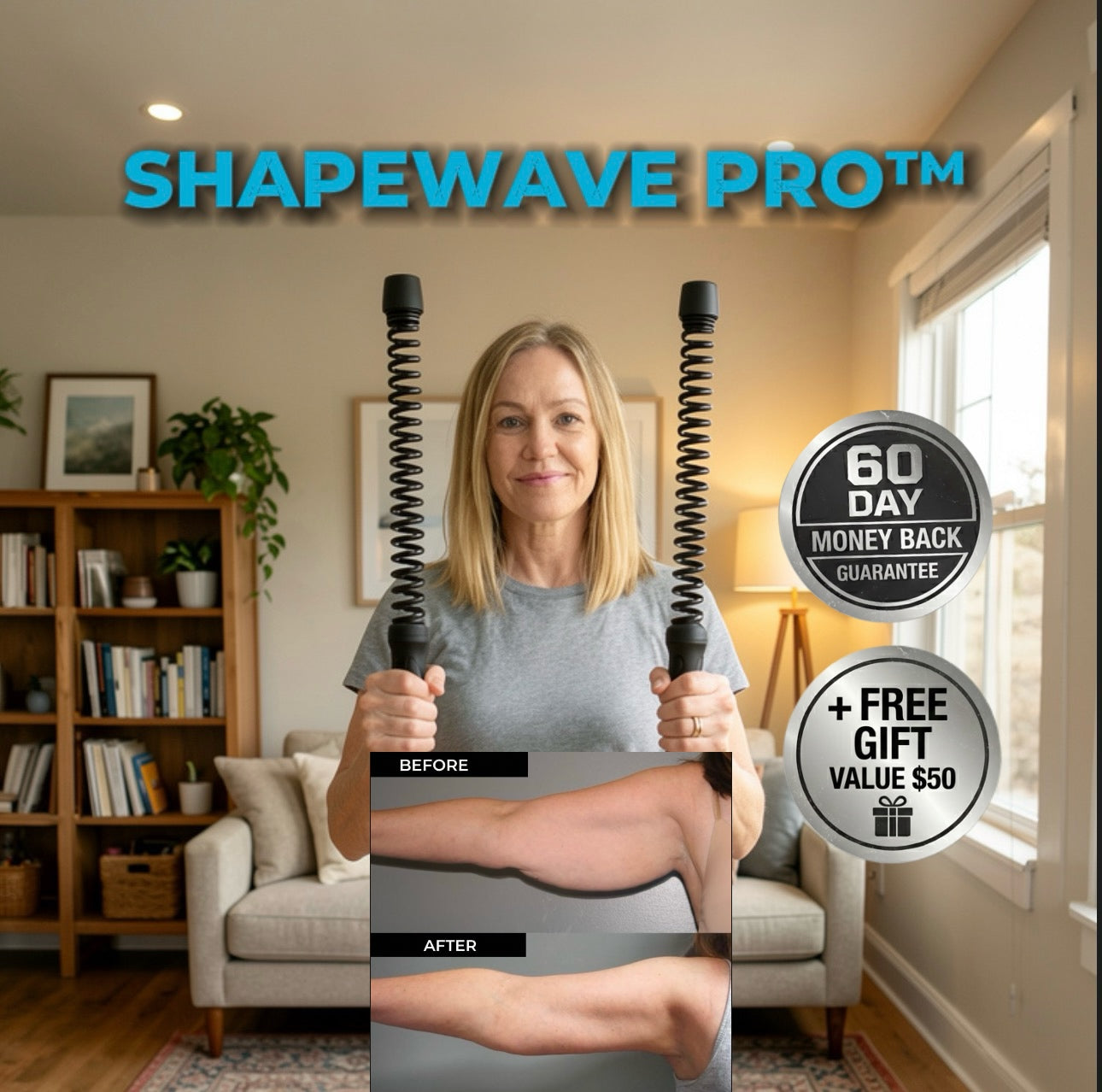 Shapewave Pro™ Kinetic Arm Toner