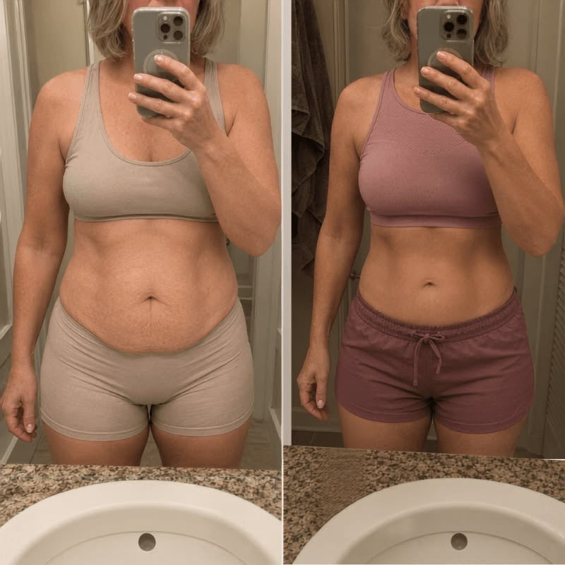 Before and after photos shared by Brenda K.